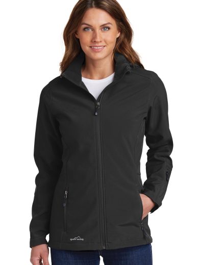 Eddie Bauer® Women's Hooded Soft Shell Parka.