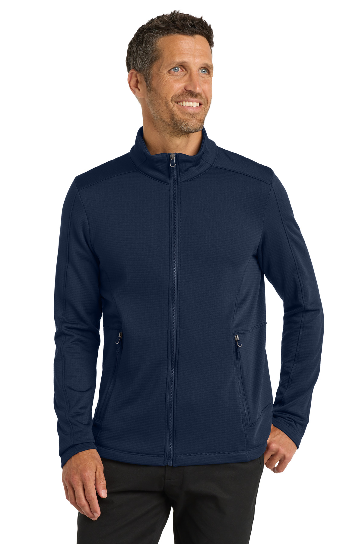 Port Authority ® Grid Fleece Jacket. - Image 2