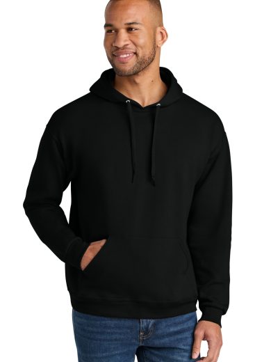 Jerzees Ultimate™ Unisex CVC Ring Spun Hooded Sweatshirt