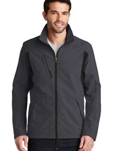 Port Authority® Back-Block Soft Shell Jacket.