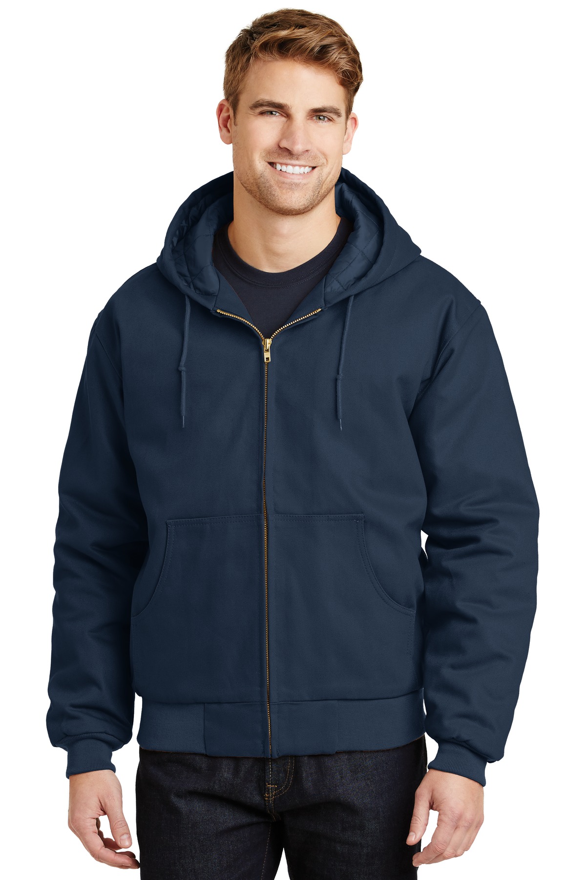 CornerStone® - Duck Cloth Hooded Work Jacket. - Image 2