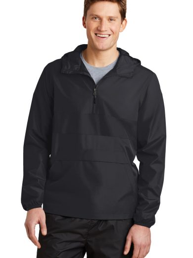 Sport-Tek® Zipped Pocket Anorak.