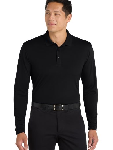 Port Authority ® Dry Zone ® UV Micro-Mesh Long Sleeve Polo