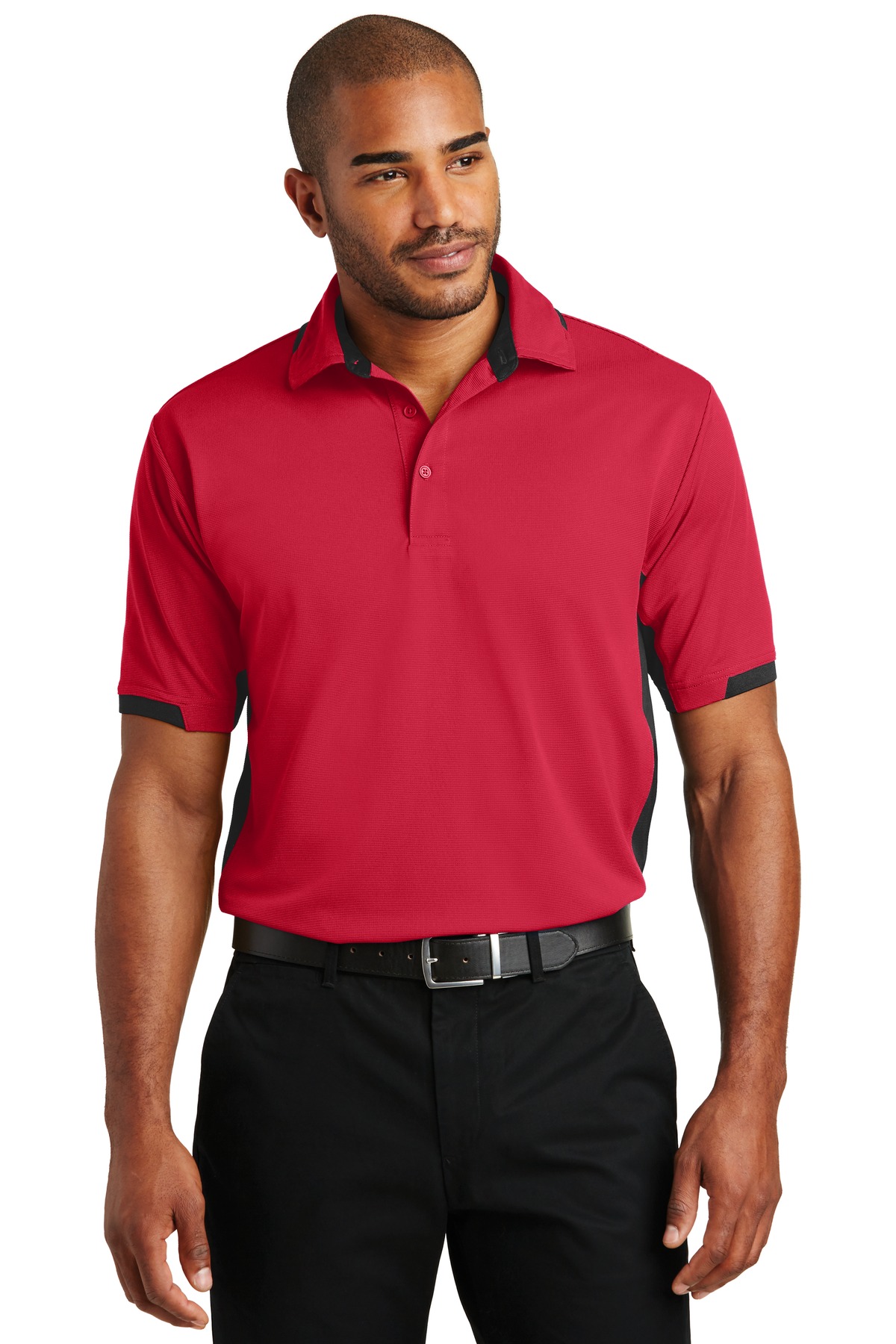 Port Authority® Dry Zone® Colorblock Ottoman Polo. - Image 3