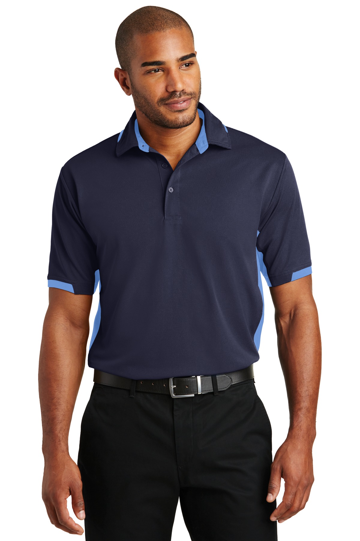 Port Authority® Dry Zone® Colorblock Ottoman Polo. - Image 2