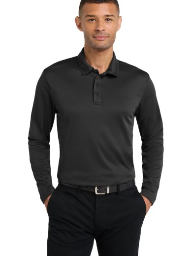 Port Authority® Silk Touch™ Performance Long Sleeve Polo.