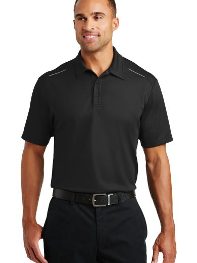 Port Authority® Pinpoint Mesh Polo.