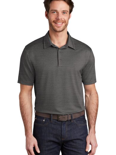 Port Authority ® Stretch Heather Polo