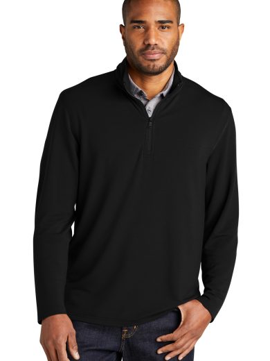 Port Authority® Microterry 1/4-Zip Pullover