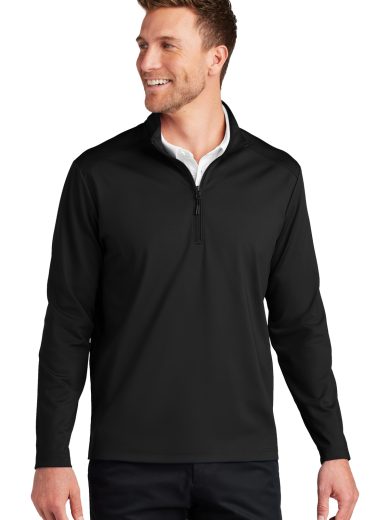 Port Authority® C-FREE® Double Knit 1/4-Zip