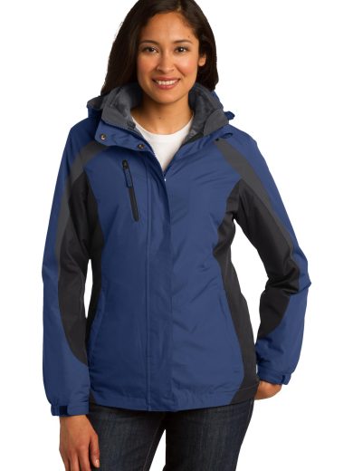 Port Authority® Women's Colorblock 3-in-1 Jacket.