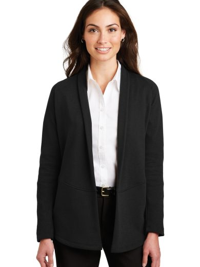 Port Authority® Women's Interlock Cardigan.