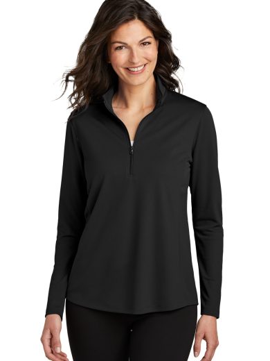 Port Authority® Women's Dry Zone® UV Micro-Mesh 1/4-Zip