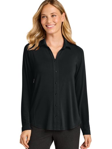 Port Authority® Women's Luxe Knit Button Tunic