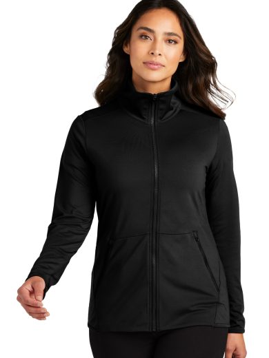 Port Authority® Women's Accord Stretch Fleece Full-Zip