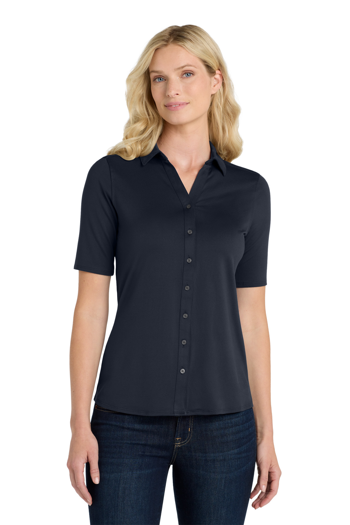 Port Authority® Women's City Stretch Top. - Image 2