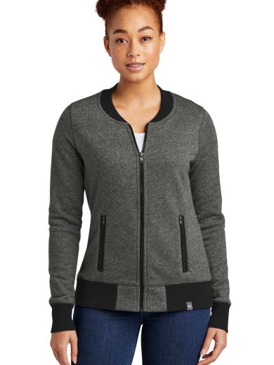 New Era® Women's French Terry Baseball Full-Zip.