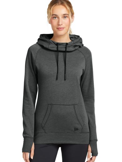 New Era ® Women's Tri-Blend Fleece Pullover Hoodie.