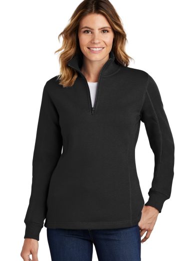 Sport-Tek® Women's 1/4-Zip Sweatshirt.