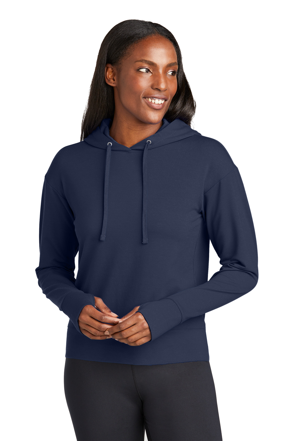 Sport-Tek® Women's Sport-Wick® Flex Fleece Pullover Hoodie - Image 2