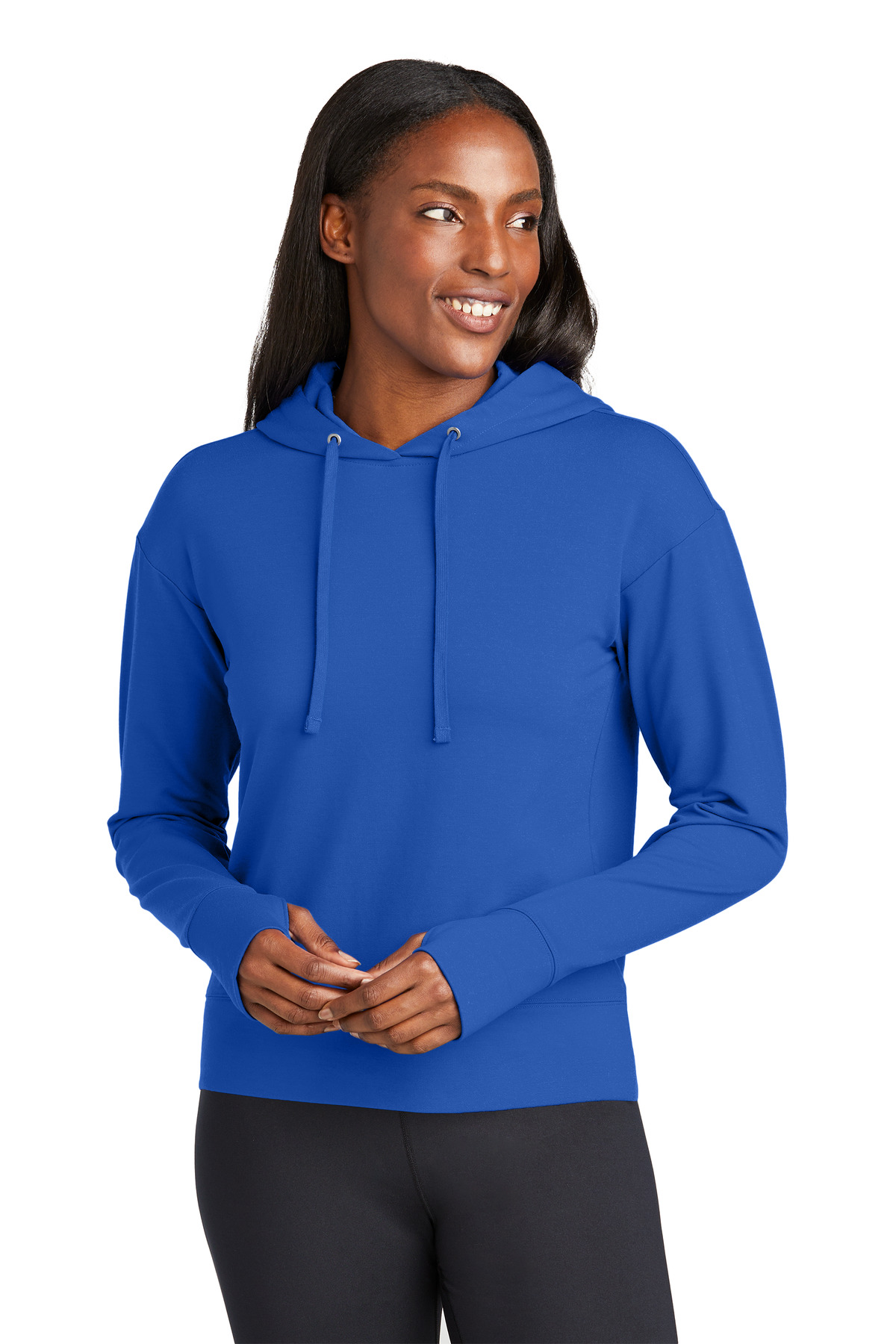 Sport-Tek® Women's Sport-Wick® Flex Fleece Pullover Hoodie - Image 3