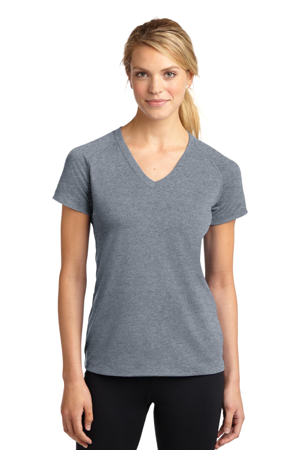 Sport-Tek® Women's Ultimate Performance V-Neck. - Image 4