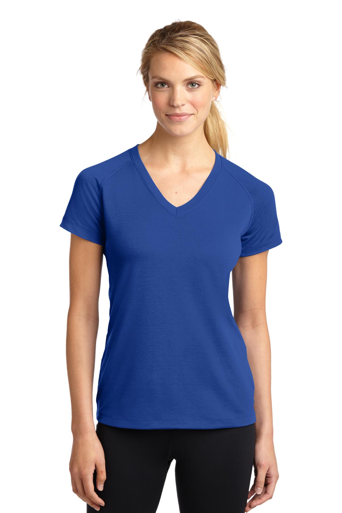 Sport-Tek® Women's Ultimate Performance V-Neck. - Image 5