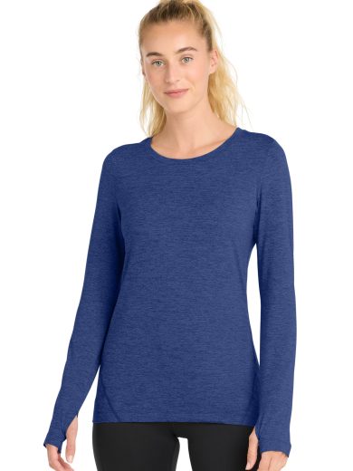 Sport-Tek ® Women's Exchange 1.5 Long Sleeve Crew.