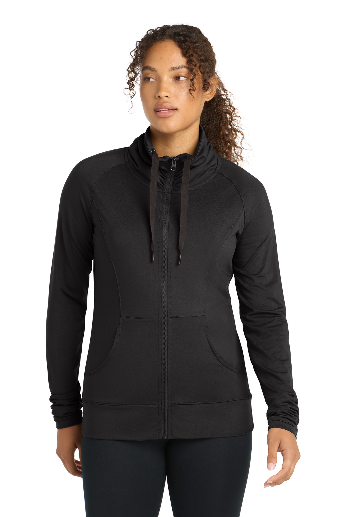Sport-Tek® Women's Sport-Wick® Stretch Full-Zip Jacket.
