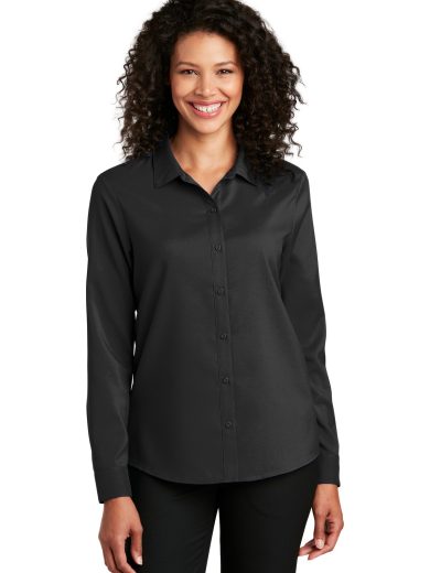 Port Authority® Women's Long Sleeve Performance Staff Shirt