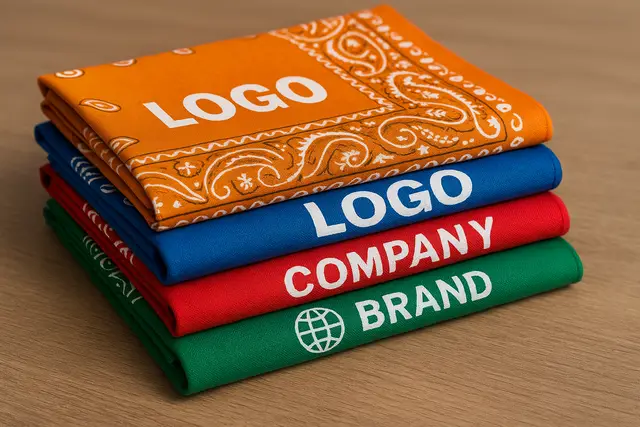 Bulk Logo Bandanas for Events, Promotions, and Giveaways That Boost Brand Visibility
