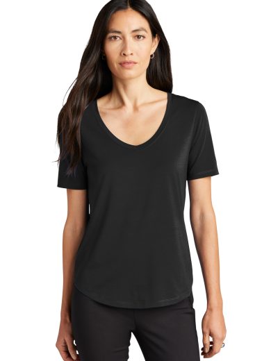 Mercer+Mettle® Women's Stretch Jersey Relaxed Scoop