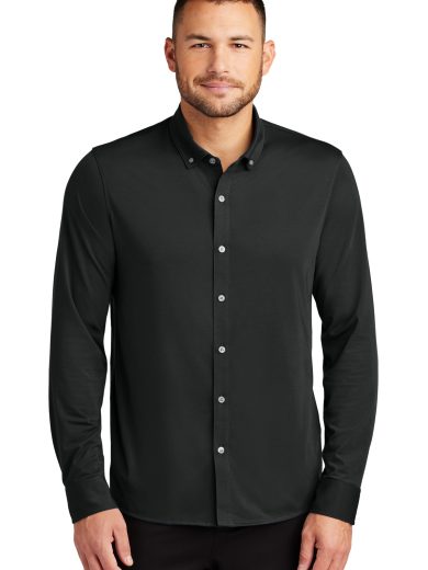 Mercer+Mettle® Stretch Jersey Long Sleeve Shirt