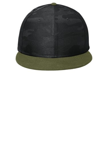 New Era ® Camo Flat Bill Snapback Cap