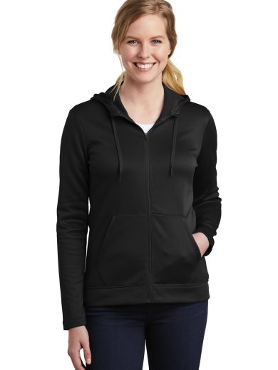 Nike Women's Therma-FIT Full-Zip Fleece Hoodie.