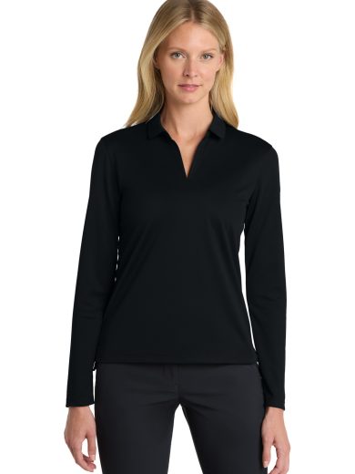 Nike Women's Dri-FIT Micro Pique 2.0 Long Sleeve Polo