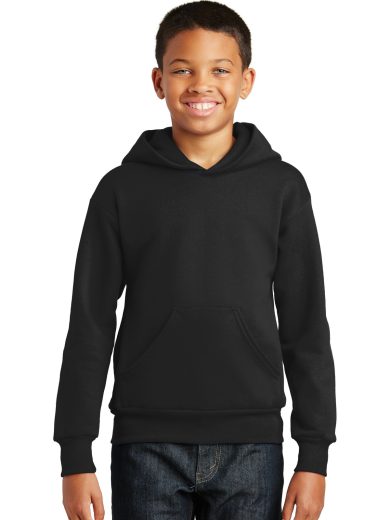Hanes® - Youth EcoSmart® Pullover Hooded Sweatshirt.