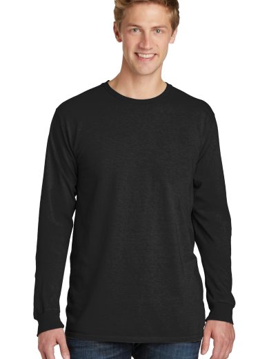 Port & Company® Beach Wash® Garment-Dyed Long Sleeve Tee