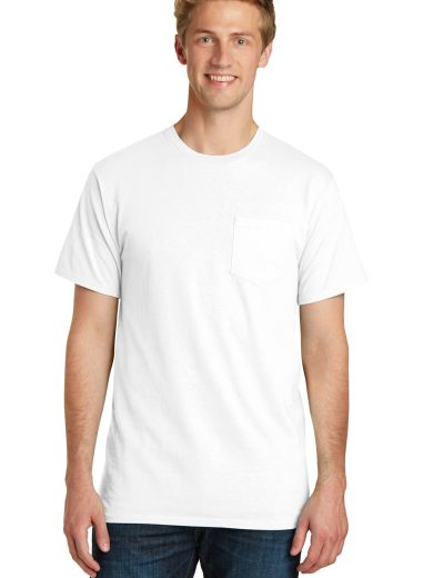 Port & Company® Beach Wash® Garment-Dyed Pocket Tee.