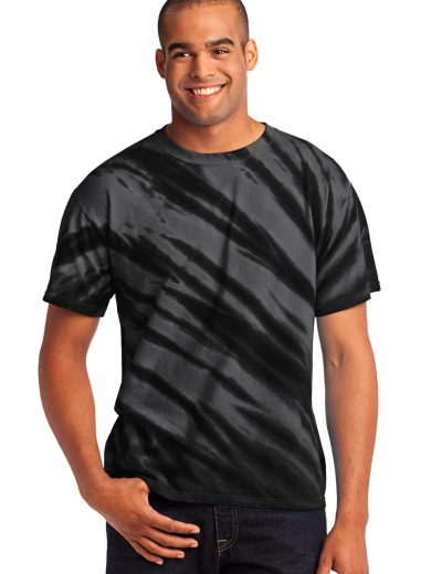 Port & Company® - Tiger Stripe Tie-Dye Tee.
