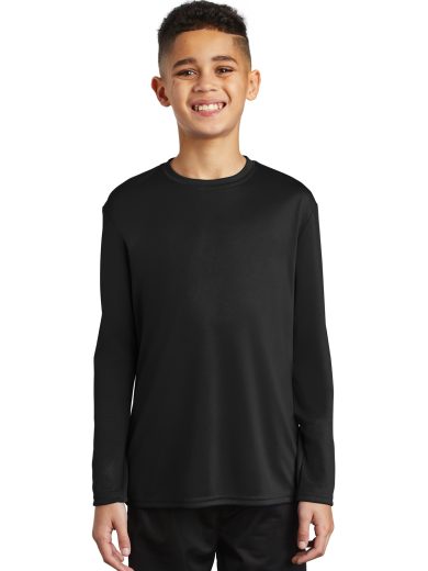 Port & Company ® Youth Long Sleeve Performance Tee