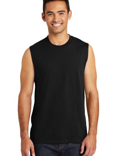 Port & Company ® Core Cotton Sleeveless Tee.
