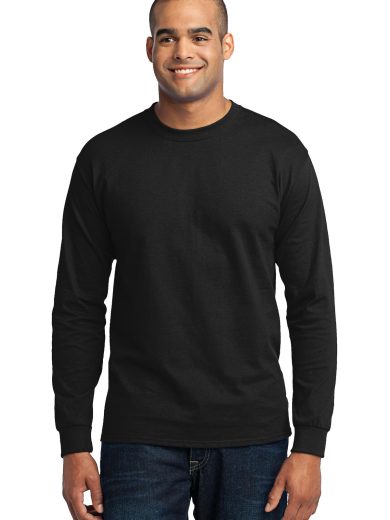 Port & Company® Tall Long Sleeve Core Blend Tee.