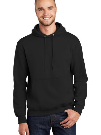 Port & Company® Tall Essential Fleece Pullover Hooded Sweatshirt.