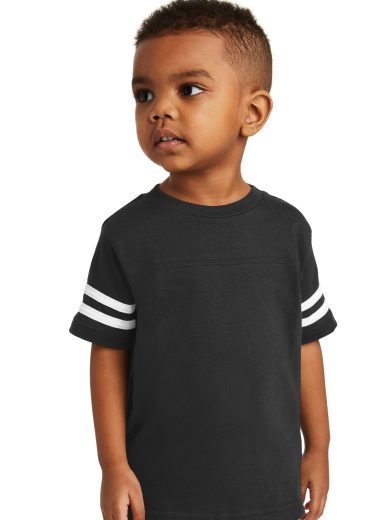 Rabbit Skins™ Toddler Football Fine Jersey Tee.