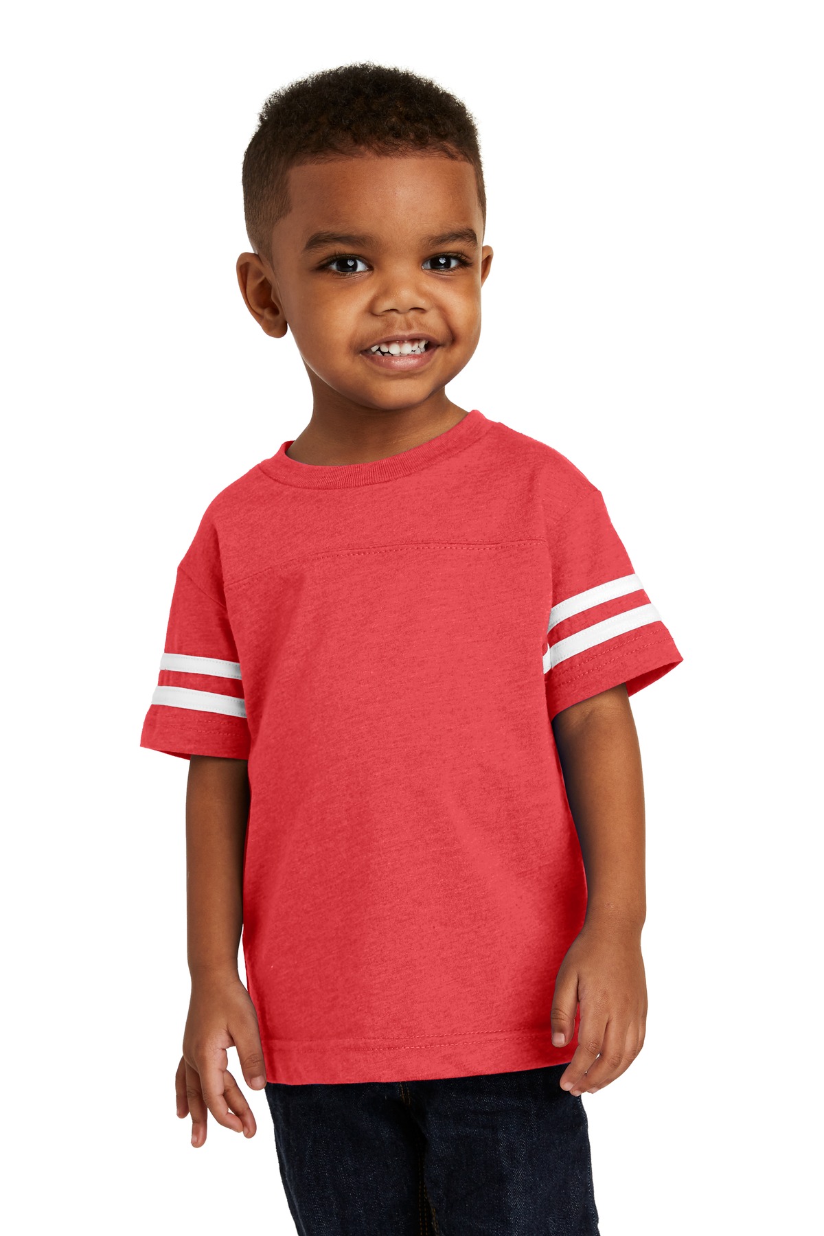 Rabbit Skins™ Toddler Football Fine Jersey Tee. - Image 3