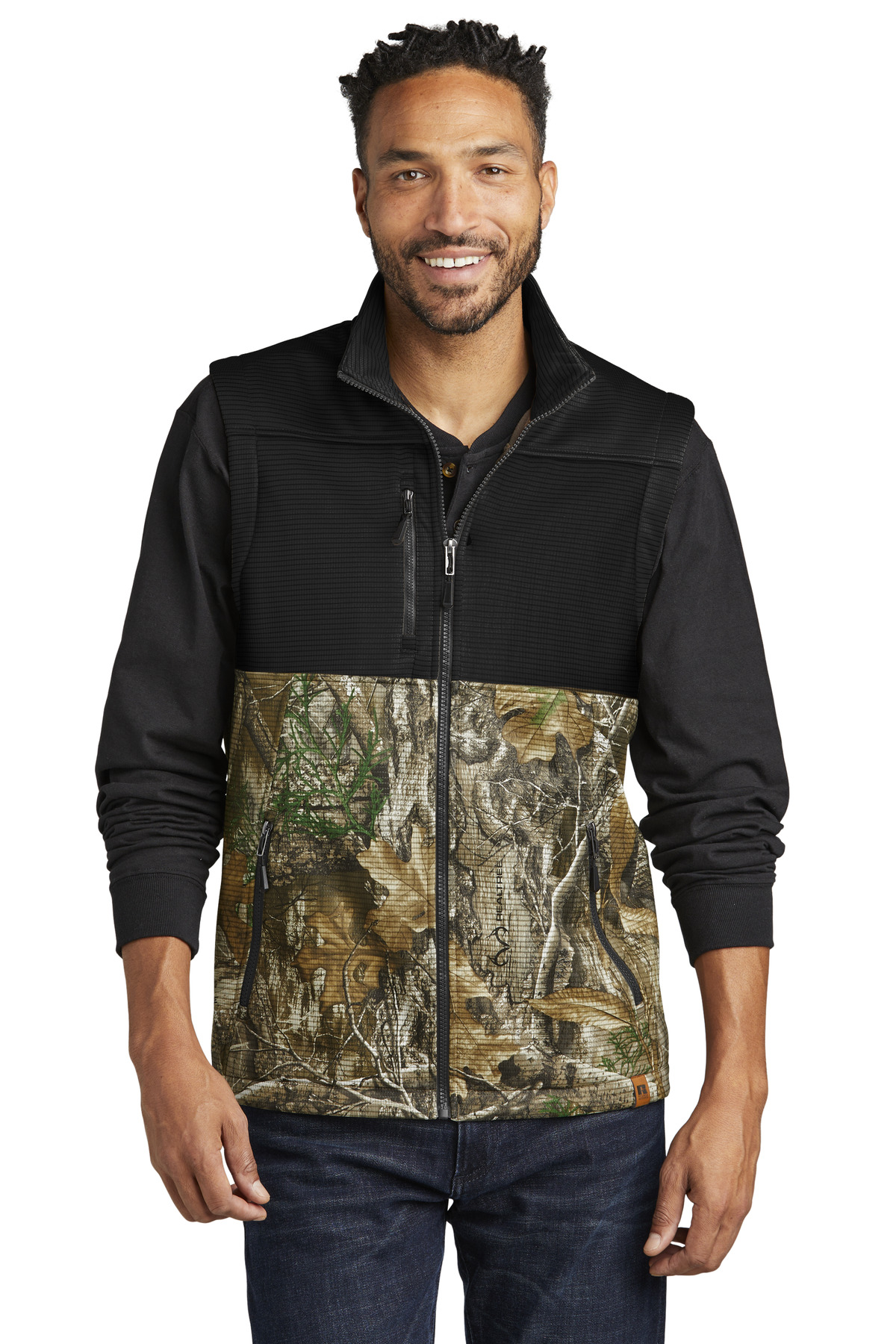 Russell Outdoors™ Realtree® Atlas Colorblock Soft Shell Vest