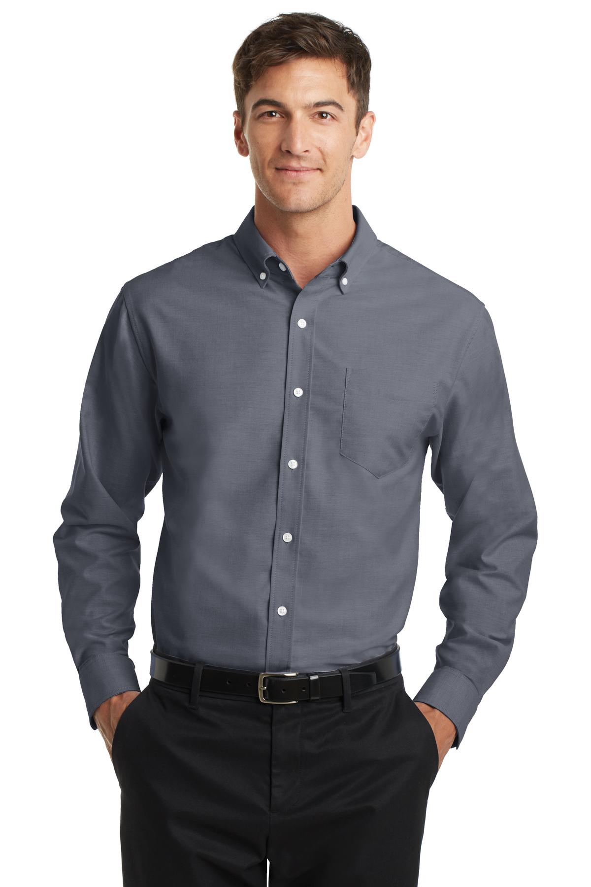 Port Authority® SuperPro™ Oxford Shirt.