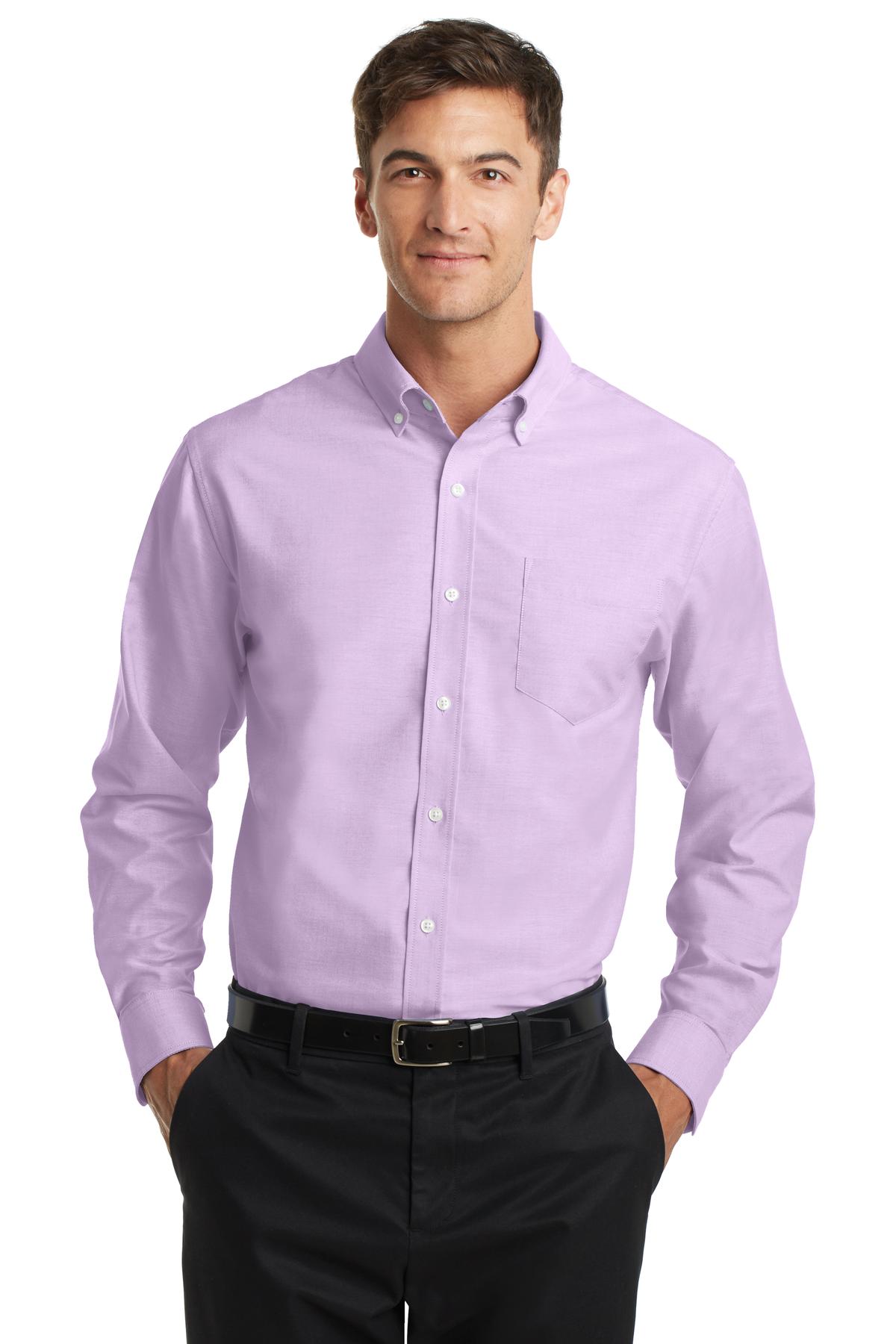 Port Authority® SuperPro™ Oxford Shirt. - Image 4