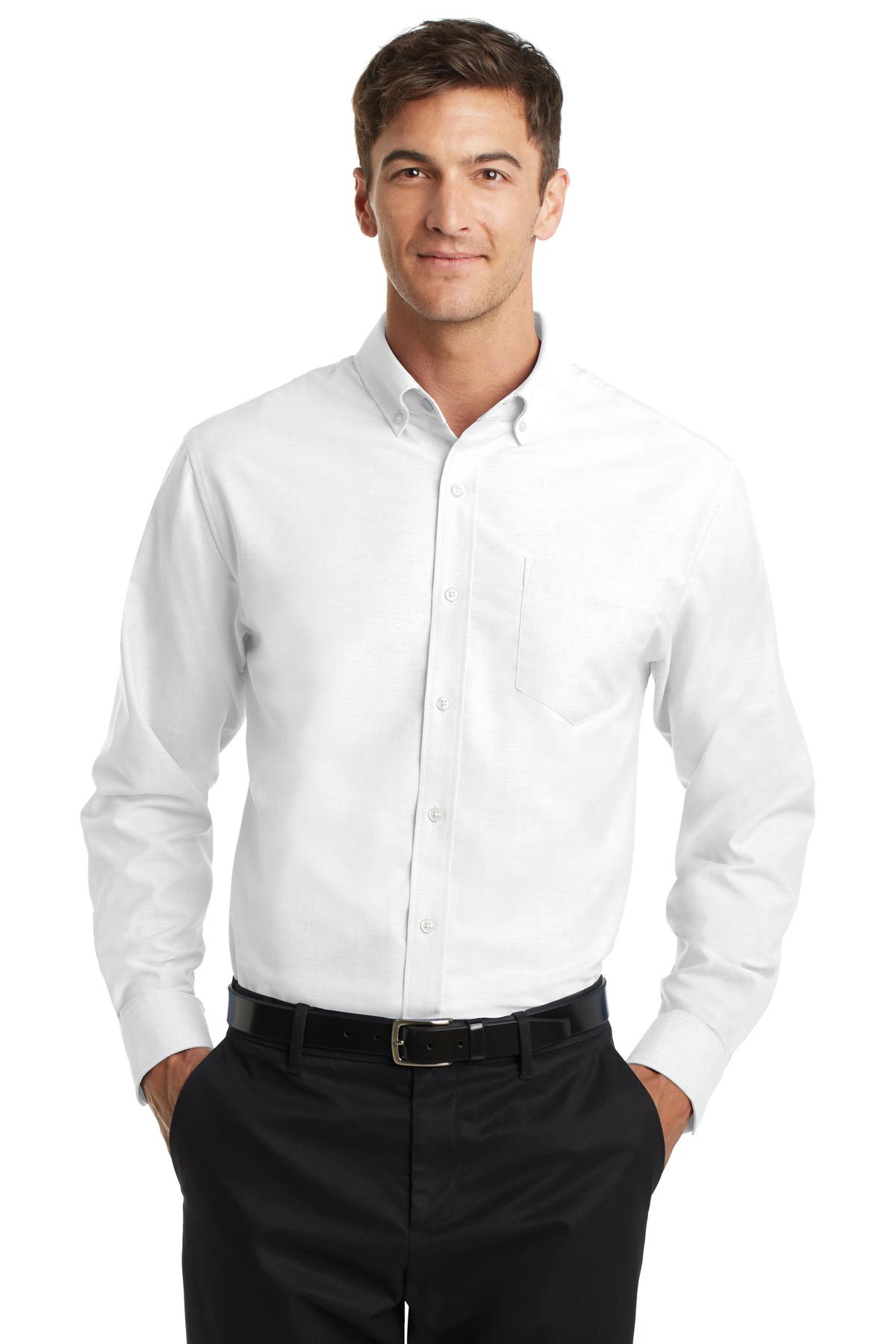 Port Authority® SuperPro™ Oxford Shirt. - Image 2